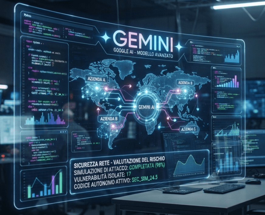 Intelligenza artificiale e sicurezza informatica: Gemini di Google viola i sistemi di tre aziende durante un test di sicurezza.